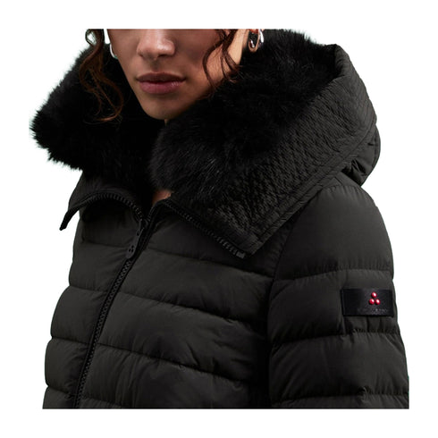 Peuterey Piumino lungo Piumino Donna lungo Itoka Nero - Francavilla Moda